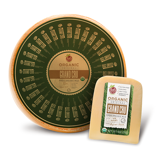 Certified Organic Cheeses - Roth Cheese