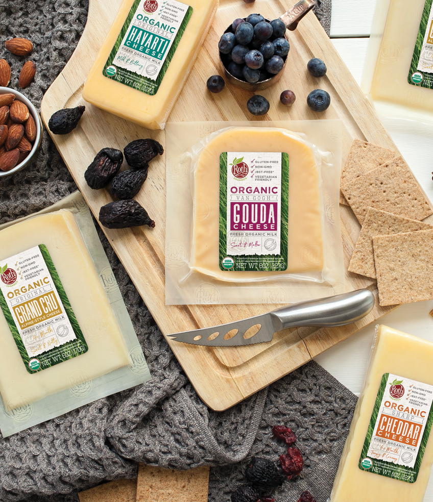 Certified Organic Cheeses - Roth Cheese