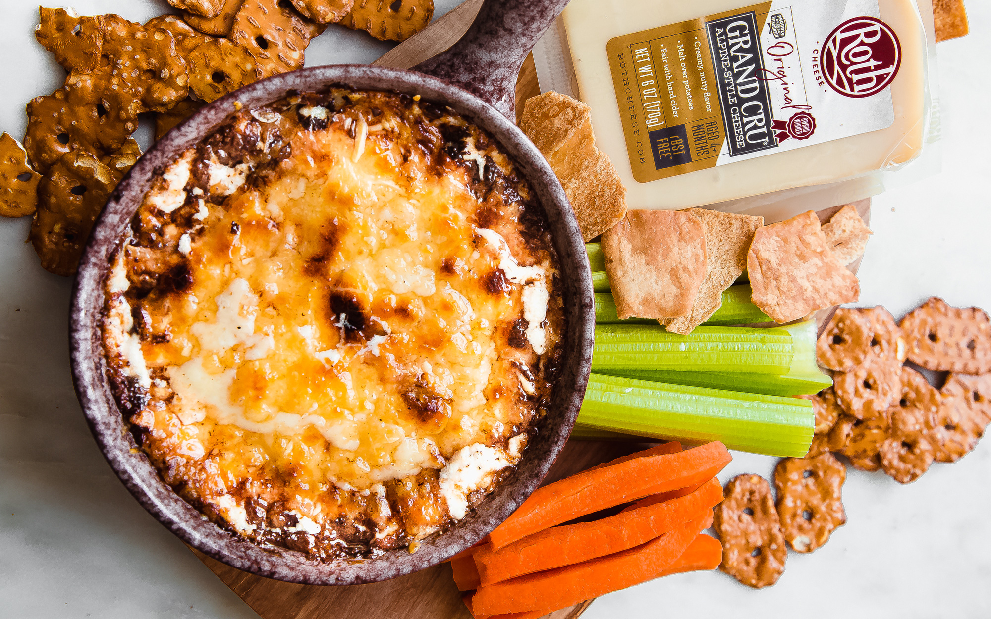 Caramelized Onion Dip Roth Cheese