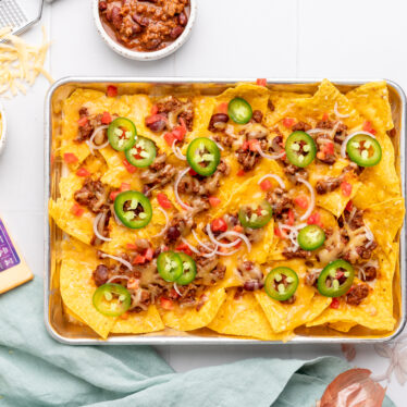 Smoked Gouda Chili Cheese Nachos