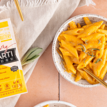 Creamy Havarti Pumpkin Pasta