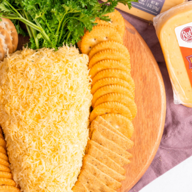 Gouda Ranch Carrot-Shaped Cheese Ball