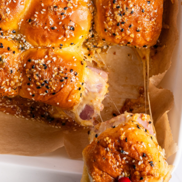 Hot Honey Ham Sliders